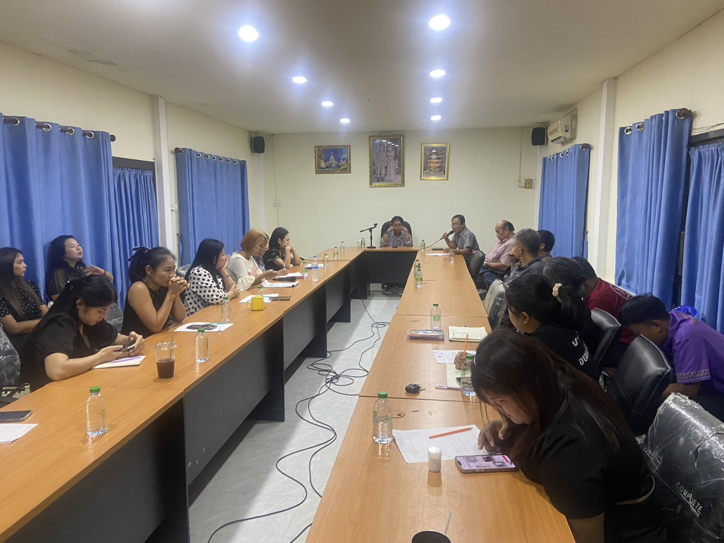 ประชุมหารือการประเมินคุณธรรมและความโปร่งใสในการดำเนินงานของหน่วยงานภาครัฐประจำปี ITA
